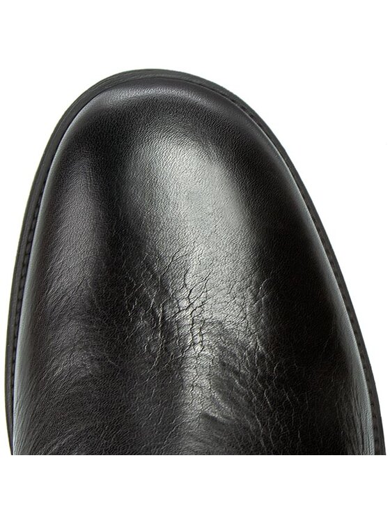 Geox Geox Kotníková obuv s elastickým prvkem U Jaylon E U54Y7E 00046 C9999 Černá