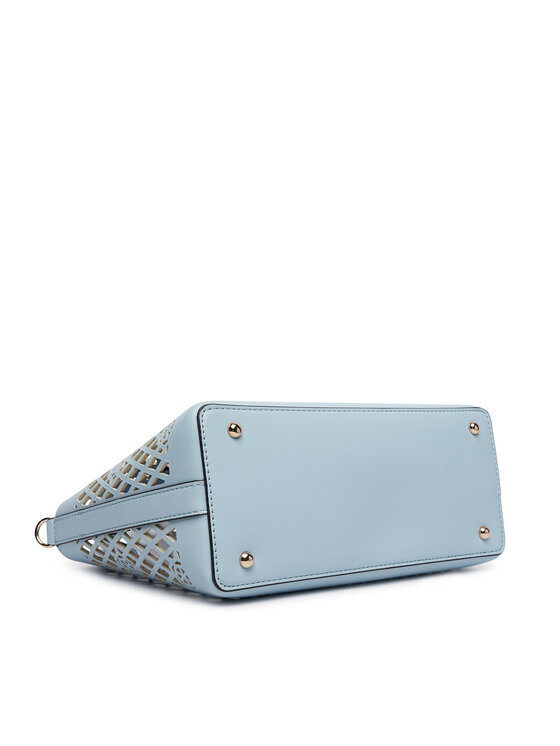 Guess Guess Geantă Letty Mini HWPG99 11750 Albastru deschis