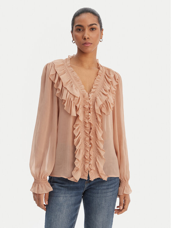 Morgan Morgan Bluza 252-CATHY Roza Regular Fit