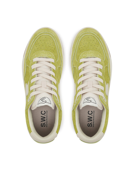 S.W.C Stepney Workers Club S.W.C Stepney Workers Club Sneakersy Pro Cup 01 S-Strike YQ03235 Zielony