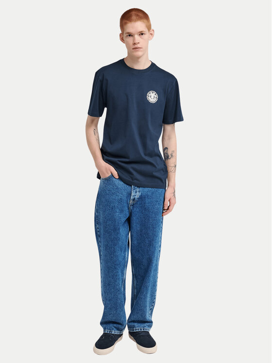 Element Element T-krekls Seal Bp ELYZT00596 Tumši zils Regular Fit