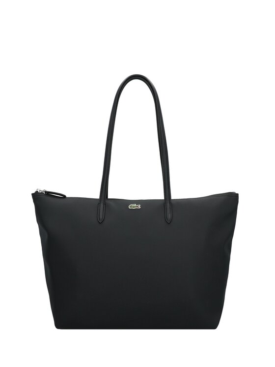 Torba na zakupy Lacoste, Czarna, 325064
