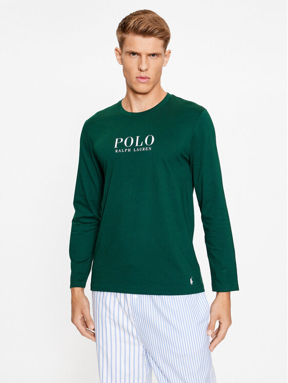 Polo Ralph Lauren Polo Ralph Lauren Pižamos marškinėliai 714899614007 Žalia Regular Fit