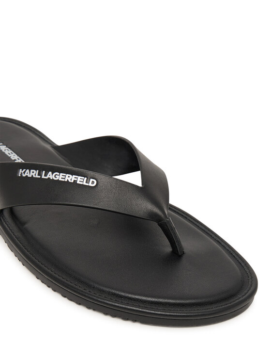 KARL LAGERFELD KARL LAGERFELD Джапанки Kastor IV KL70206C Черен