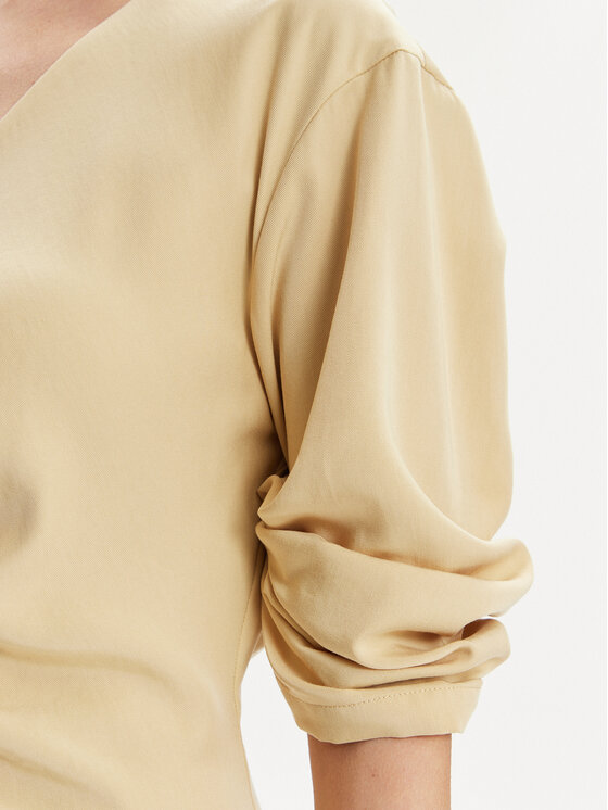 DKNY DKNY Igapäevane kleit D2A4BIAM Beež Regular Fit