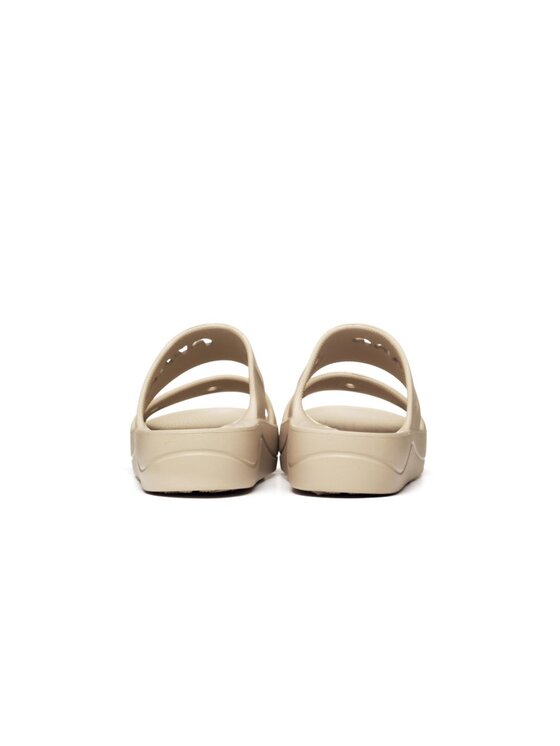 Crocs Crocs Klapki Baya Platform Sandal Beżowy