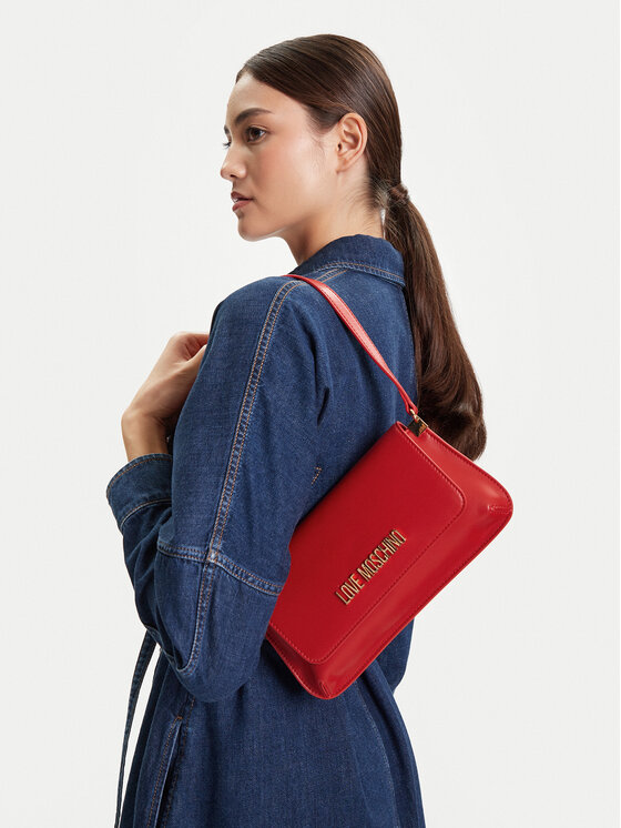 LOVE MOSCHINO LOVE MOSCHINO Ročna torba JC4058PP1NLO0500 Rdeča