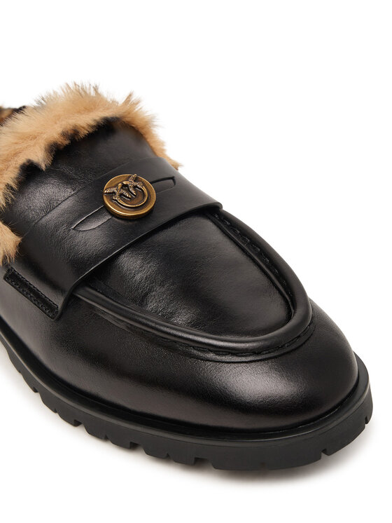 PINKO PINKO Şlapi Nora 09 SD0683P186 Negru