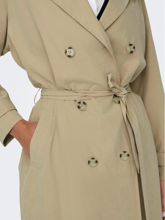 JDY JDY Tenchcoat Panther 15281785 Beige Regular Fit