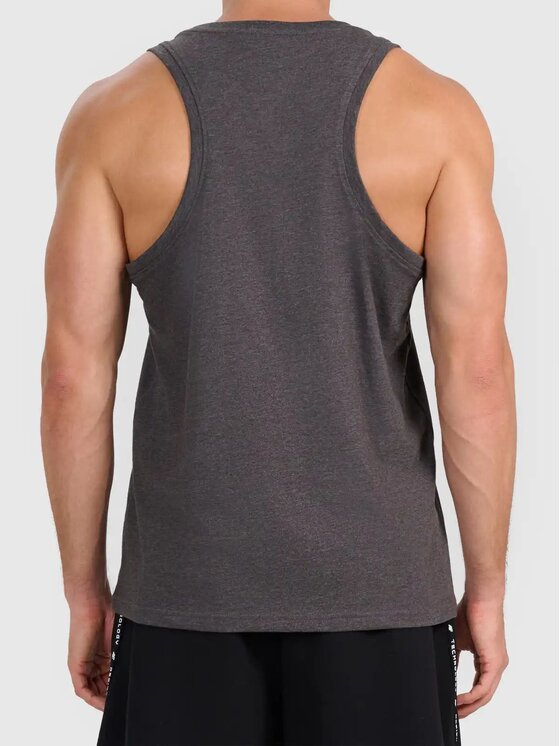 4F 4F T-Shirt 4FWMM00TSLEM307 Szary ciemny Active Fit