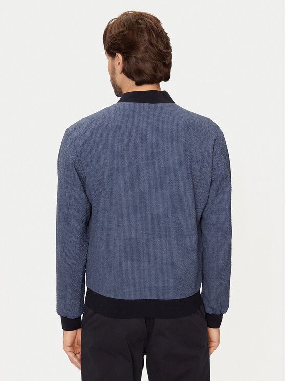 BOSS Boss Bomber striukė Nolwin 50433876 Tamsiai mėlyna Slim Fit