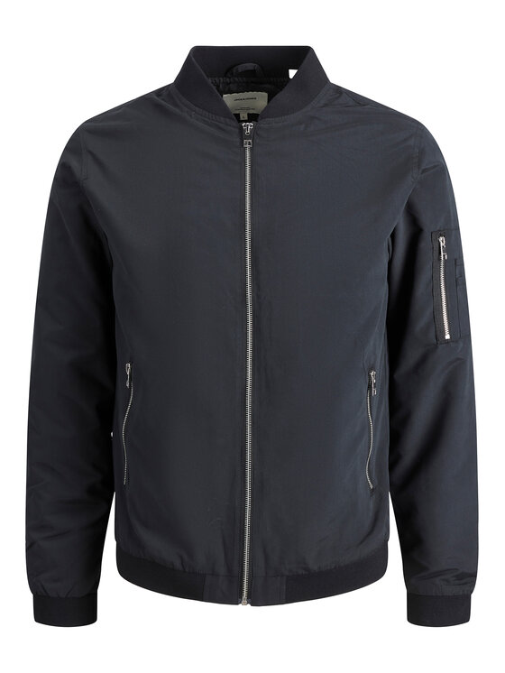 Jack&Jones Jack&Jones Bomber striukė Rush 12165203 Juoda Regular Fit