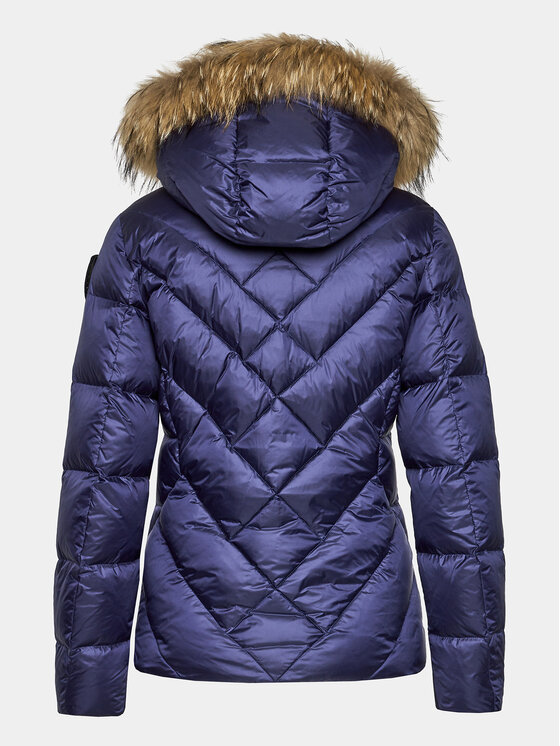 Blauer Blauer Pūkinė striukė 23WBLDC03141 Violetinė Regular Fit