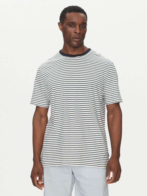 BOSS BOSS T-Shirt 50537498 Granatowy Regular Fit