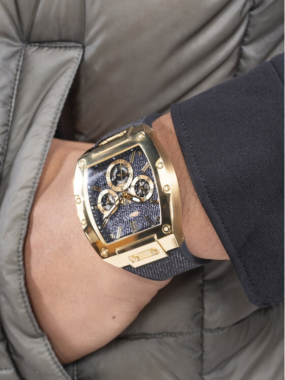 Guess Guess Laikrodis GW0786G1 Juoda