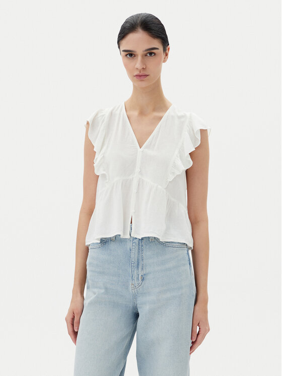 ONLY ONLY Blúz Rian 15349090 Fehér Regular Fit