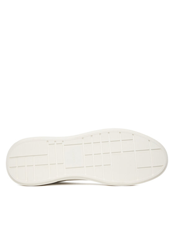 Calvin Klein Calvin Klein Sneakersy Chunky Cupsole Laceup Clean Lth HM0HM02239 Biały