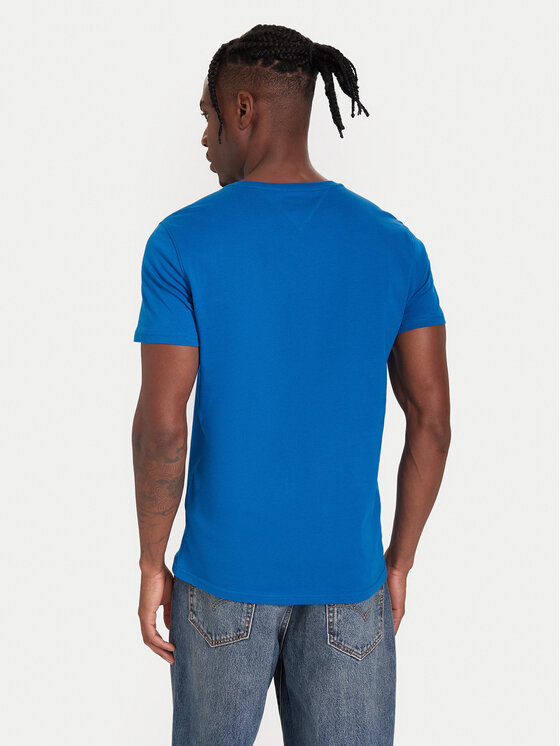 Tommy Jeans Tommy Jeans T-shirt DM0DM04411 Plava Regular Fit