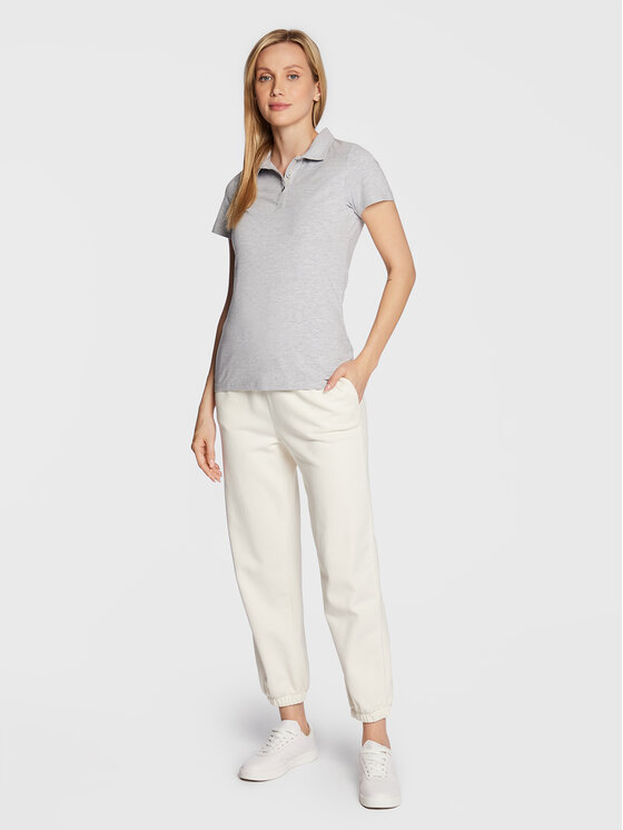 4F 4F Polokošeľa H4Z22-TSD356 Sivá Regular Fit