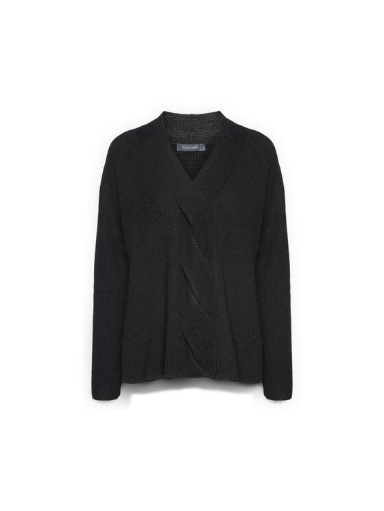 Elena Mirò Elena Mirò Maglione M435Z000563N033 Nero Regular Fit