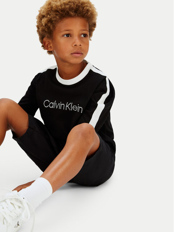 Calvin Klein Jeans Calvin Klein Jeans T-Shirt LVCKSJA01B Černá Regular Fit