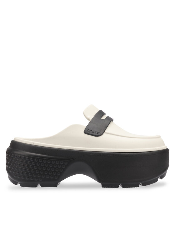 Crocs Natikače Stomp Loafer Clog 209937 Siva