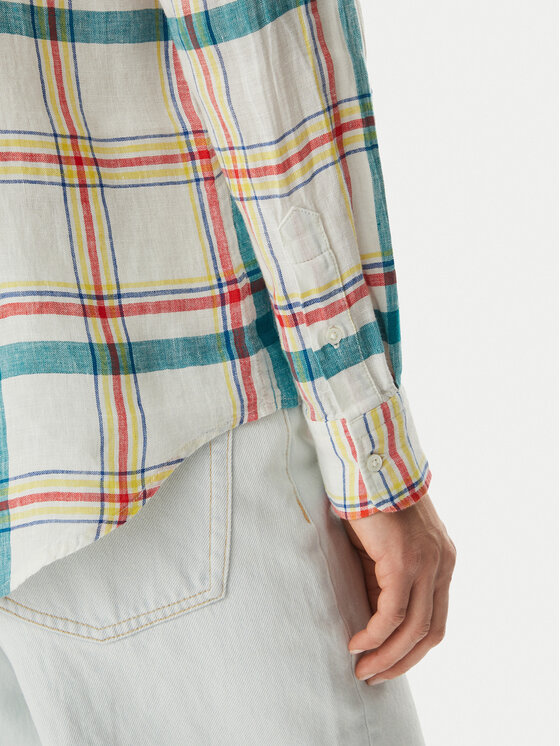 Polo Ralph Lauren Polo Ralph Lauren Košile 211970733501 Krémová Classic Fit