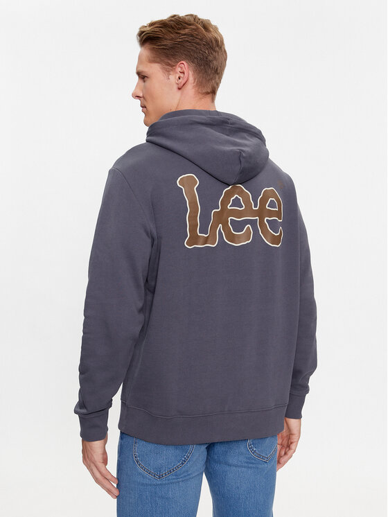 Lee Lee Felpa 112342453 Blu scuro Regular Fit