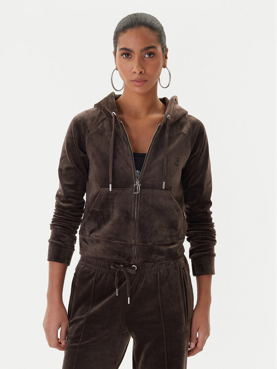 Juicy Couture Juicy Couture Bluză Madison JCWAS225306 Maro Slim Fit