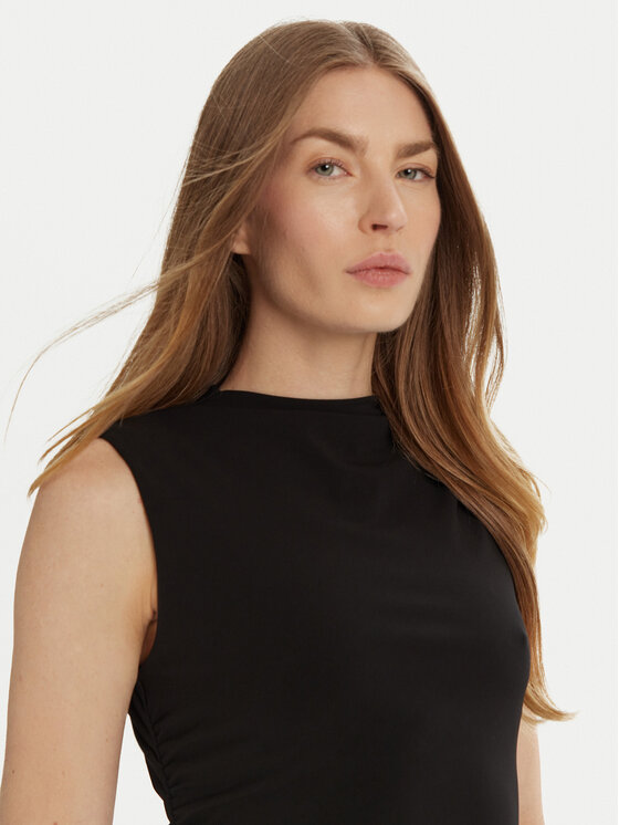 Marella Marella Rochie de zi Nef 2513621061 Negru Slim Fit