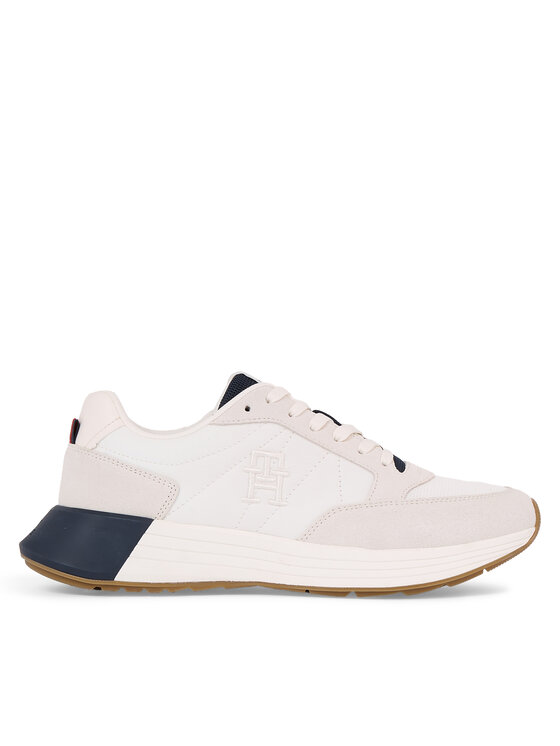 chaussure blanche tommy hilfiger