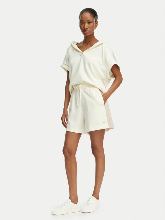 BOSS BOSS Sportshorts Mirage 50561103 Creme Relaxed Fit