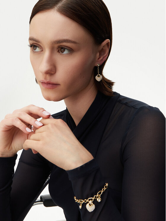 Guess Guess Обици JUBE05 210JW Златист