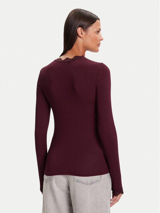 Vero Moda Vero Moda Majica 10295141 Ljubičasta Slim Fit