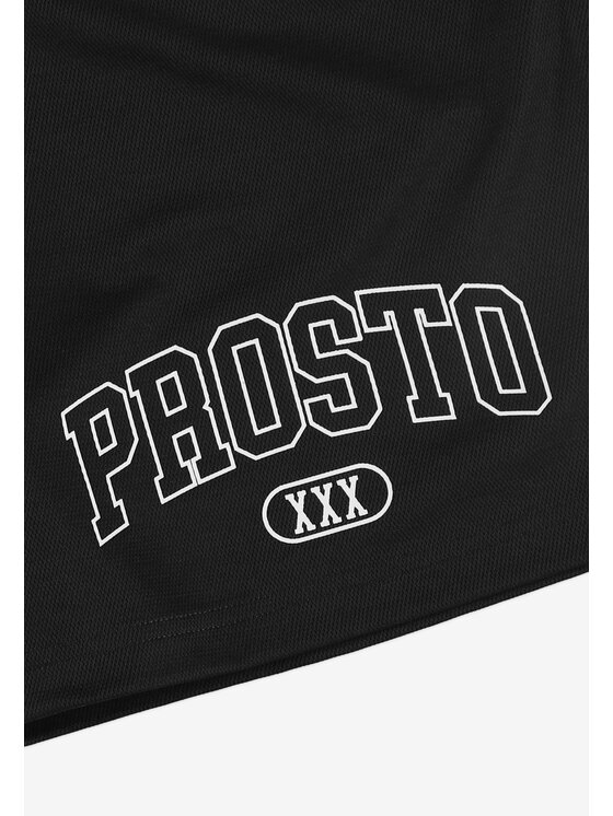 PROSTO. PROSTO. Szorty sportowe Trex Czarny Regular Fit