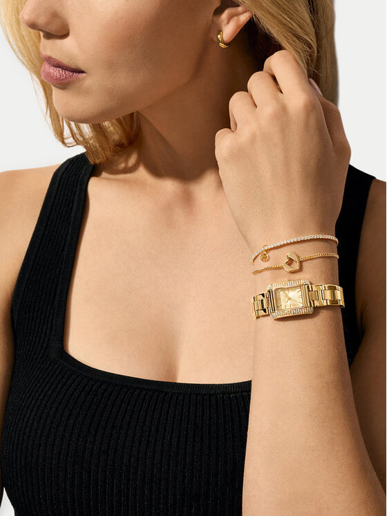 Michael Kors Michael Kors Pulksteņa un rokassprādzes komplekts Emery Set MK7510SET Zelta