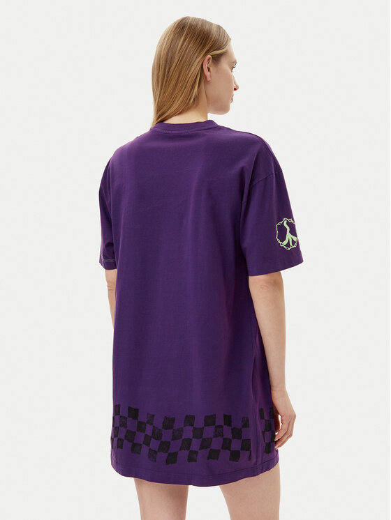 Volcom Volcom Vsakodnevna obleka Filip Rygalski B1312516 Vijolična Loose Fit