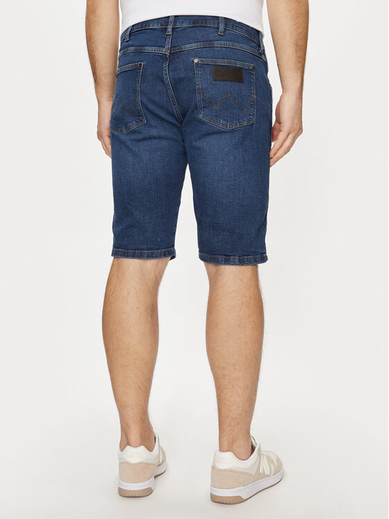 Wrangler Wrangler Pantaloncini di jeans Colton 112350824 Blu Slim Fit