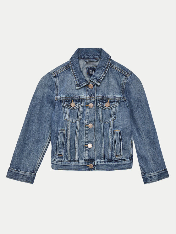 Gap Gap Geacă de blugi 620681-00 Albastru Regular Fit