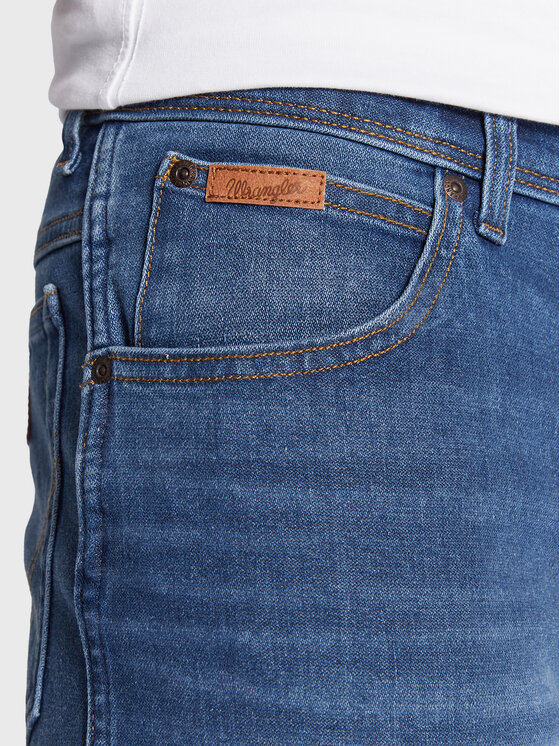 Wrangler Wrangler Jeansy Texas W12T8626P 112320030 Niebieski Regular Fit