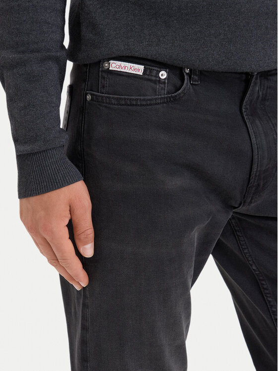 Calvin Klein Jeans Calvin Klein Jeans Дънки LV04RF947G Черен Tapered Fit