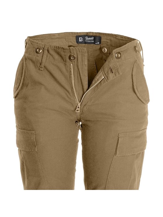 Brandit Brandit Spodnie cargo 11001.70 Brązowy Cargo Fit