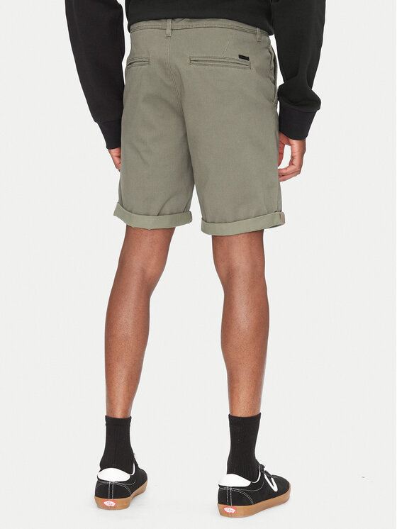 Jack&Jones Jack&Jones Kratke hlače iz tkanine Bowie 12230336 Zelena Regular Fit