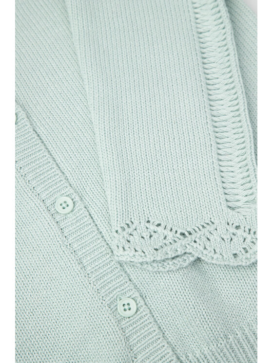 Coccodrillo Coccodrillo Sweter WC4172202GEJ-031 Zielony Regular Fit