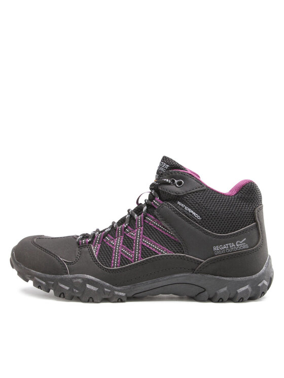 Regatta Regatta Трекінгові черевики Lady Edgepoint Mid Wp RWF622 Чорний