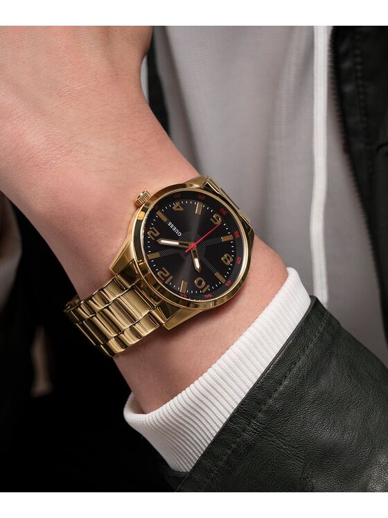 Guess Guess Hodinky GW0804G3 Zlatá
