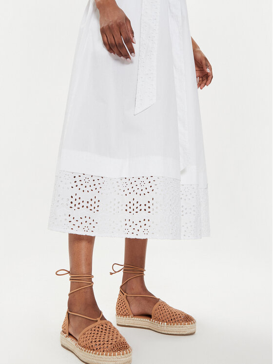 United Colors Of Benetton United Colors Of Benetton Літня сукня 49HSDV095 Білий Regular Fit