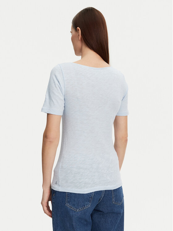 Marc O'Polo Marc O'Polo Bluse 502 2261 51399 Himmelblau Regular Fit