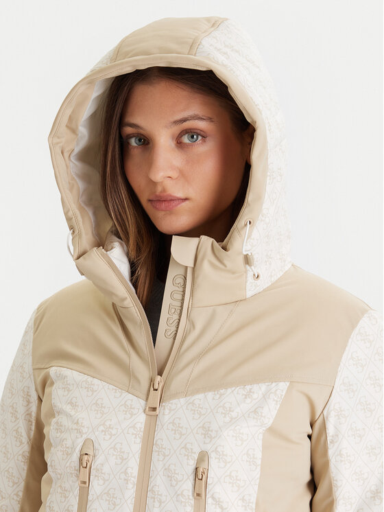 Guess Guess Skijacke W5BL77 W3272 Beige Regular Fit