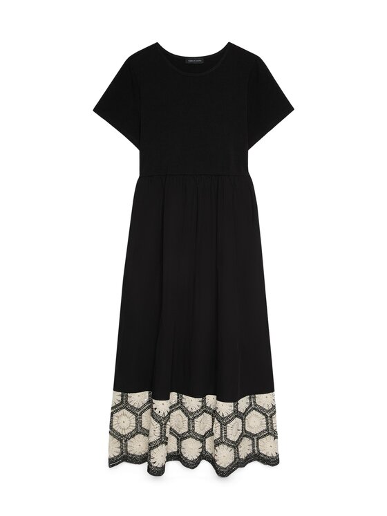 Fiorella Rubino Fiorella Rubino Sukienka wieczorowa 7039L001216N0Z3 Czarny A-Line Fit
